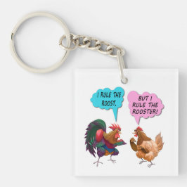 Porte-clés Je règle la chaîne de clés du roost