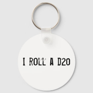 Porte-clés Je roule un d20 - porte - clé