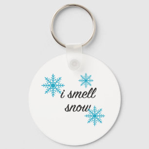 Porte-clés Je Sens La Neige Fluge Hiver