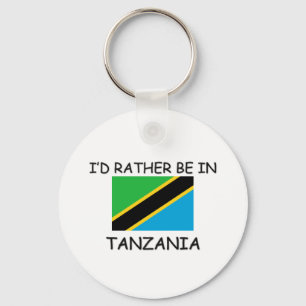 Porte-clés Je serais plutôt en Tanzanie