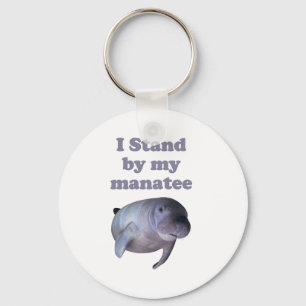 Porte-clés Je Suis À La Porte De Mon Manatee