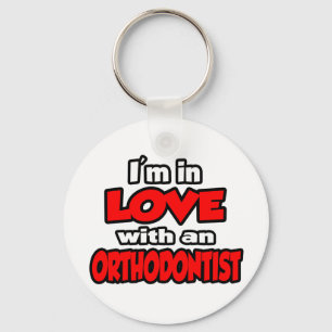 Porte-clés Je suis amoureux d'un orthodontiste
