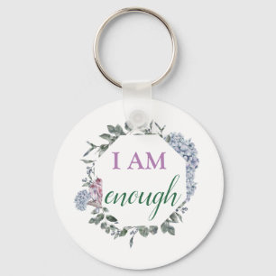 Porte-clés Je Suis Assez Inspirant Affirmation