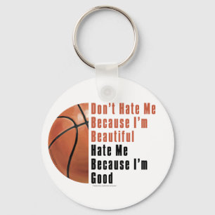 Porte-clés Je Suis Beau Je Suis Bon Basket
