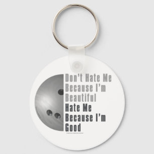 Porte-clés Je suis belle, je vais bien Bowling Gray