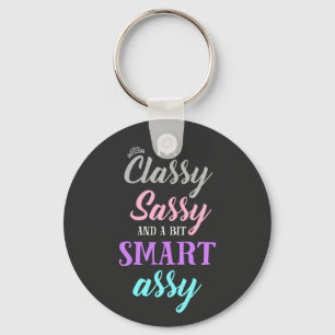 Porte-clés Je suis classe et un peu intelligent