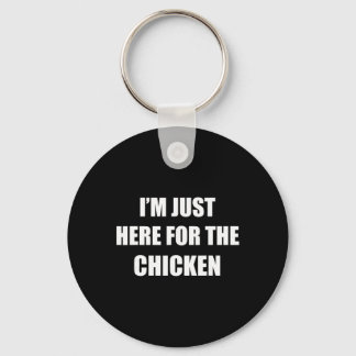 Porte-clés Je suis juste là pour la soirée Halloween de poule