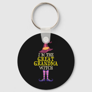 Porte-clés Je Suis Le Grand Costume De Sorcière De Grand-Mère