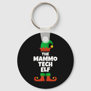 Porte-clés Je suis le jambon de Noël de la famille des elfes 