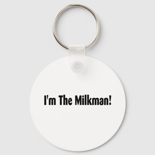 Porte-clés Je suis le Milkman (Recto)