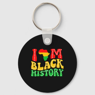Porte-clés Je suis l'histoire noire Mois de l'histoire des No