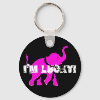 Porte-clés Je suis Lucky !