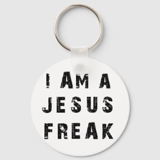 Porte-clés Je suis un Jésus Freak