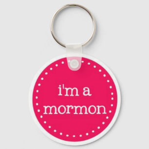 Porte-clés Je suis un mormon