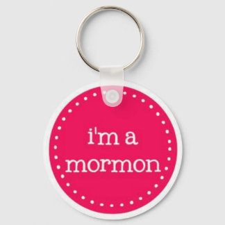 Porte-clés Je suis un mormon