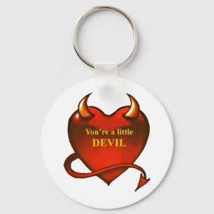 Porte-clés Je suis un petit diable