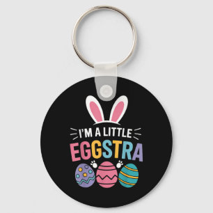 Porte-clés Je Suis Un Petit Lapin De Pâques Amusant Pour Les