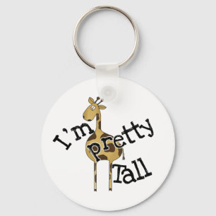 Porte-clés Je suis un Porte - clé de Giraffe assez grand