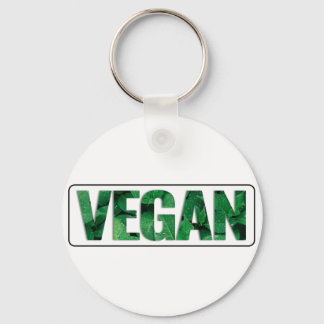 Porte-clés Je suis Vegan, Design typographique