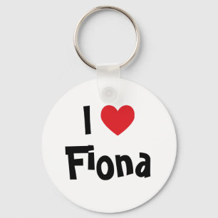 Porte-clés Je t'aime Fiona