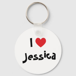 Porte-clés Je t'aime Jessica