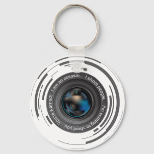 Porte-clés Je tire sur les gens