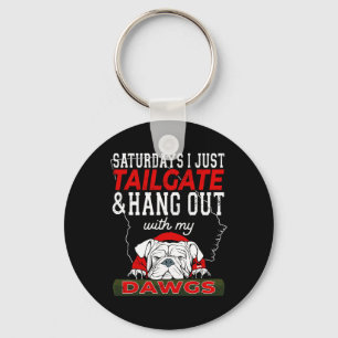 Porte-clés Je Vais Juste Tailgate Et Hangout Avec Mes Dawson