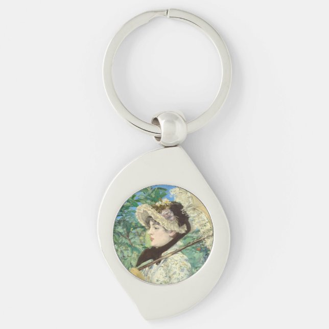 Porte-clés Jeanne (printemps) Edouard Manet (Devant)