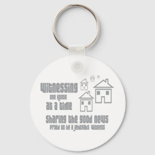 Porte-clés Jehovah's Witness Witnessing