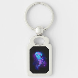 Porte-clés Jellyfish éclatante couleur