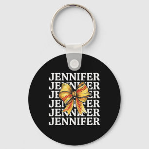 Porte-clés Jennifer Personnalisé Coquette Douillet Arc Tendan