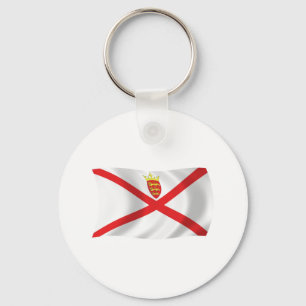 Porte-clés Jersey Flag Keychain