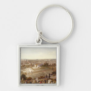 Porte-clés Jérusalem dans sa splendeur, gravée par Charles