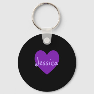 Porte-clés Jessica en violet