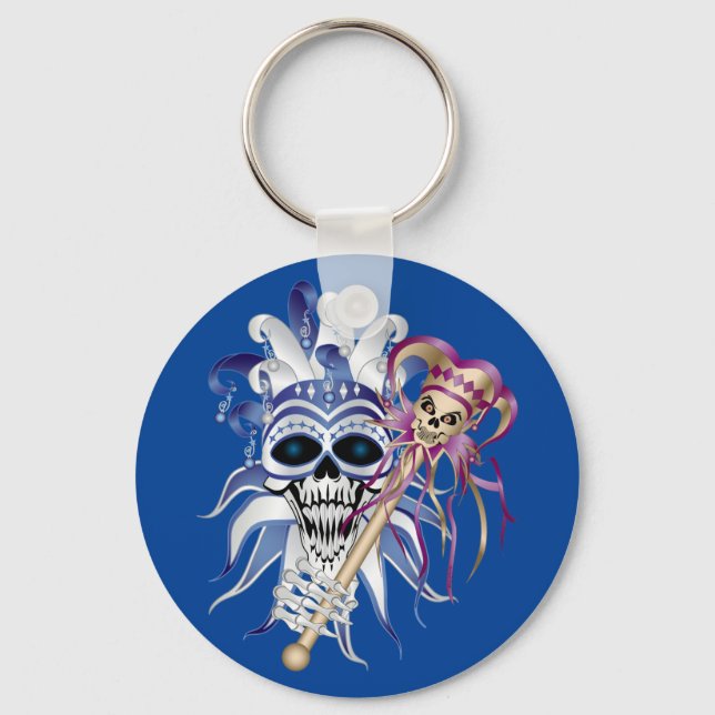 Porte-clés Jester Skull (Recto)