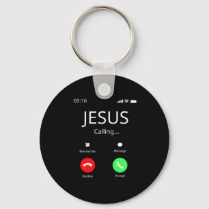 Porte-clés Jésus Appelle - Chrétien