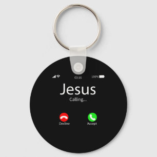 Porte-clés Jésus Appelle Chrétien