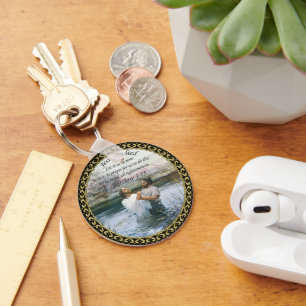 Porte-clés Jésus Christ Baptême image deux