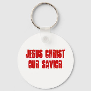 PORTE-CLÉS JÉSUS-CHRIST NOTRE PORTE - CLÉ DE SAUVEUR