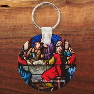 Porte-clés Jésus dernier repas avec ses disciples