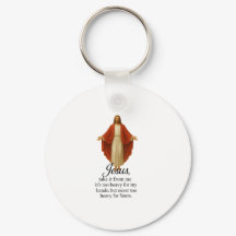 Jésus en rouge et blanc