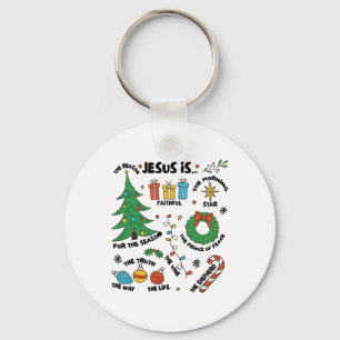 Porte-clés Jésus est la raison drôle Noël Xmas Vacances