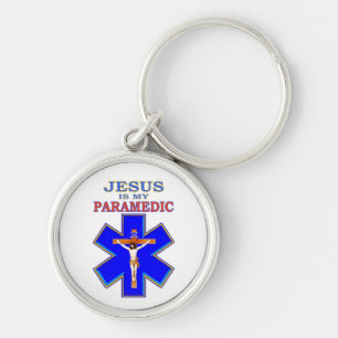 PORTE-CLÉS JÉSUS EST MON PARAMEDIC