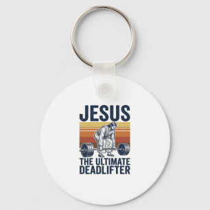 Porte-clés Jésus Le Levreur De Poids Mort Ultime Chemise De G