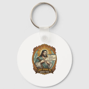 Porte-clés Jésus Mauvaise Message Autocorrect Patron Embarras