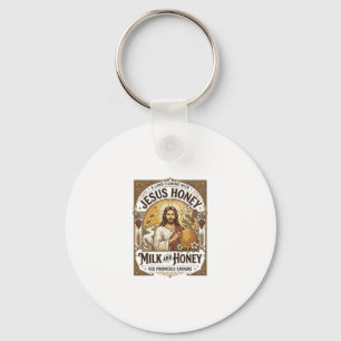 Porte-clés Jésus Miel Lait Et Miel Jésus Miel Lait Miel 