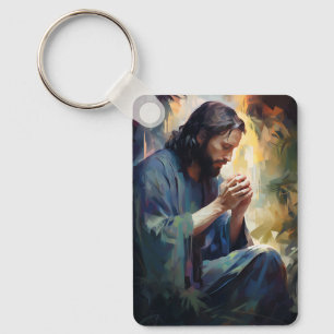 Porte-clés Jésus Priant Porte - clé