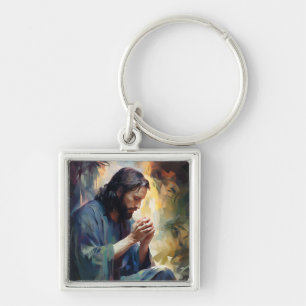 Porte-clés Jésus Priant Porte - clé