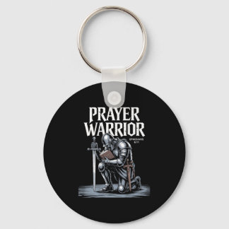 Porte-clés Jésus Prière Guerrier Christian Armor De Dieu Fils