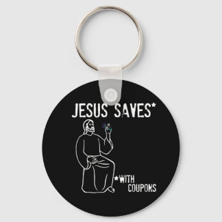 Porte-clés Jésus sauve